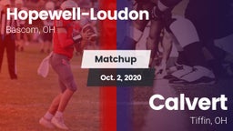 Matchup: Hopewell-Loudon vs. Calvert  2020