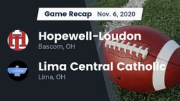 Recap: Hopewell-Loudon  vs. Lima Central Catholic  2020