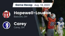 Recap: Hopewell-Loudon  vs. Carey  2023