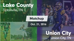 Matchup: Lake County vs. Union City  2016