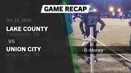Recap: Lake County  vs. Union City  2016