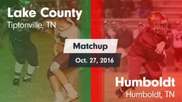 Matchup: Lake County vs. Humboldt  2016