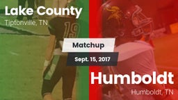 Matchup: Lake County vs. Humboldt  2017
