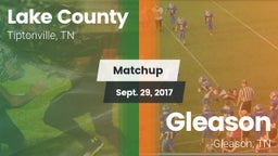 Matchup: Lake County vs. Gleason  2017