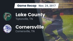 Recap: Lake County  vs. Cornersville  2017