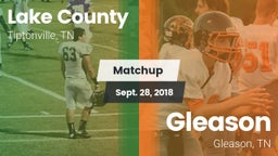 Matchup: Lake County vs. Gleason  2018