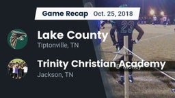 Recap: Lake County  vs. Trinity Christian Academy  2018
