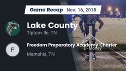 Recap: Lake County  vs. Freedom Preparatory Academy Charter  2018