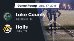 Recap: Lake County  vs. Halls  2018