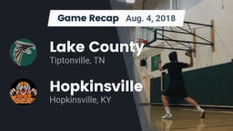 Recap: Lake County  vs. Hopkinsville  2018