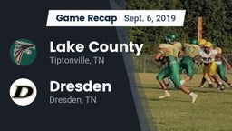 Recap: Lake County  vs. Dresden  2019