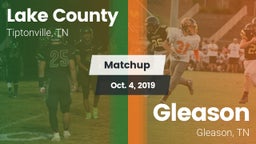 Matchup: Lake County vs. Gleason  2019