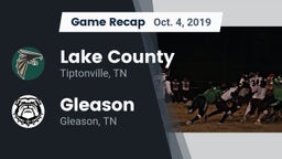 Recap: Lake County  vs. Gleason  2019