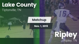 Matchup: Lake County vs. Ripley  2019