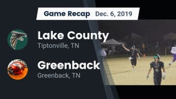Recap: Lake County  vs. Greenback  2019