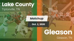 Matchup: Lake County vs. Gleason  2020