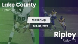 Matchup: Lake County vs. Ripley  2020