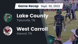 Recap: Lake County  vs. West Carroll  2022