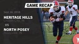 Recap: Heritage Hills  vs. North Posey  2016