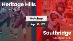 Matchup: Heritage Hills vs. Southridge  2017
