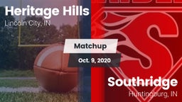 Matchup: Heritage Hills vs. Southridge  2020