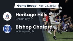 Recap: Heritage Hills  vs. Bishop Chatard  2023