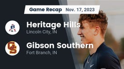 Recap: Heritage Hills  vs. Gibson Southern  2023