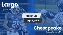 Matchup: Largo vs. Chesapeake  2019