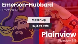 Matchup: Emerson-Hubbard vs. Plainview  2019