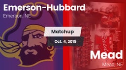 Matchup: Emerson-Hubbard vs. Mead  2019