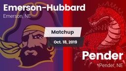 Matchup: Emerson-Hubbard vs. Pender  2019
