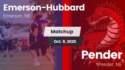 Matchup: Emerson-Hubbard vs. Pender  2020