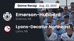 Recap: Emerson-Hubbard  vs. Lyons-Decatur Northeast 2023