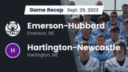 Recap: Emerson-Hubbard  vs. Hartington-Newcastle  2023
