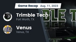 Recap: Trimble Tech  vs. Venus  2023