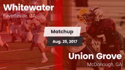 Matchup: Whitewater vs. Union Grove  2017