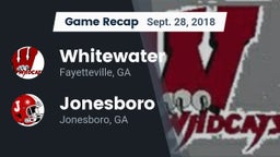 Recap: Whitewater  vs. Jonesboro  2018