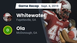 Recap: Whitewater  vs. Ola  2019