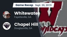 Recap: Whitewater  vs. Chapel Hill  2019