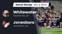 Recap: Whitewater  vs. Jonesboro  2019