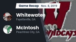Recap: Whitewater  vs. McIntosh  2019