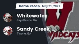 Recap: Whitewater  vs. Sandy Creek  2021