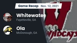 Recap: Whitewater  vs. Ola  2021