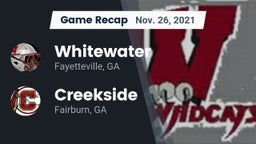Recap: Whitewater  vs. Creekside  2021