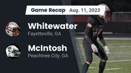 Recap: Whitewater  vs. McIntosh  2023