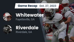 Recap: Whitewater  vs. Riverdale  2023