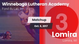Matchup: Winnebago Lutheran A vs. Lomira  2017