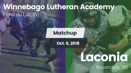 Matchup: Winnebago Lutheran vs. Laconia  2018