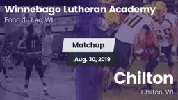 Matchup: Winnebago Lutheran vs. Chilton  2019
