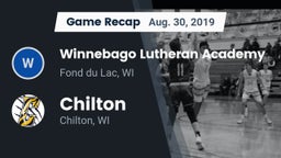 Recap: Winnebago Lutheran Academy  vs. Chilton  2019